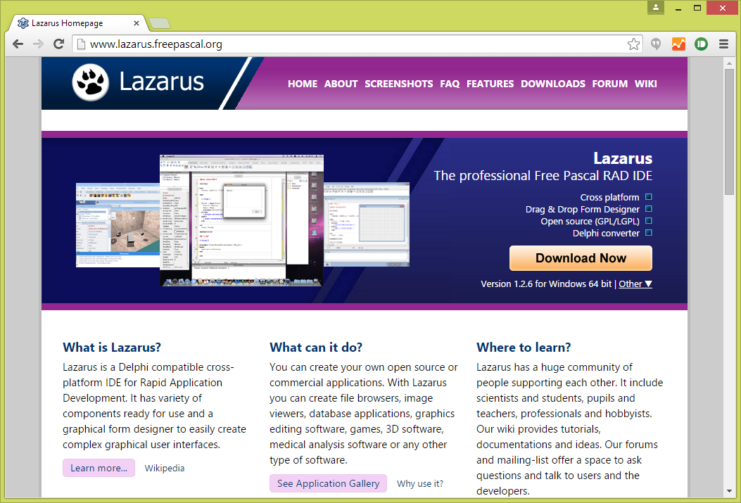 Lazarus Website