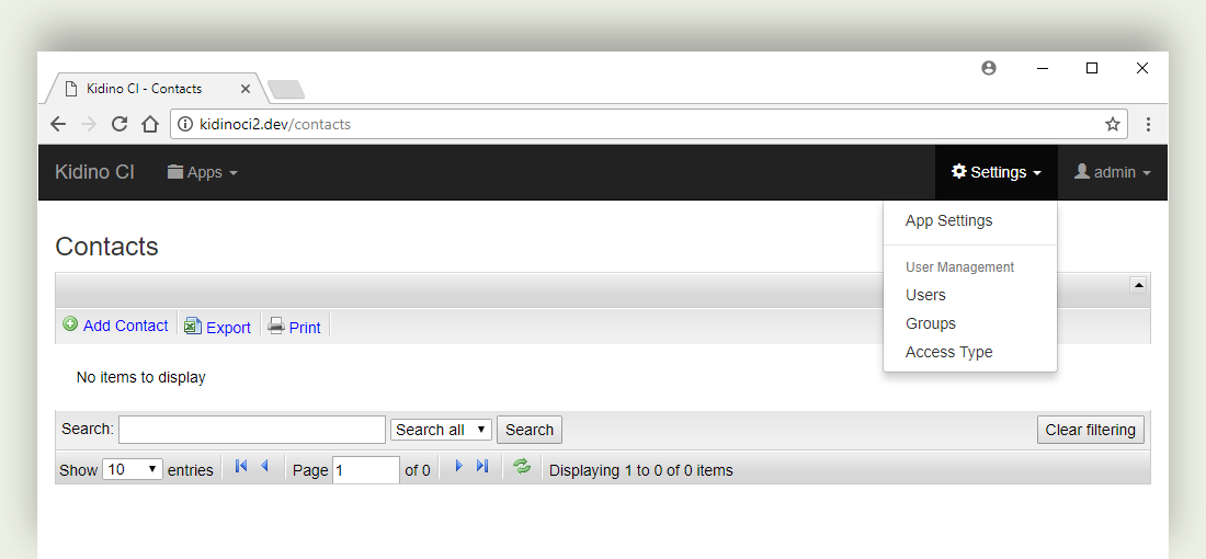 KidinoCI - Projek Modifikasi Codeigniter Dengan Integrasi TankAuth, GroceryCRUD