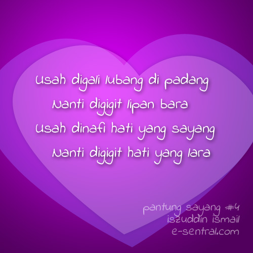 pantun sayang 4