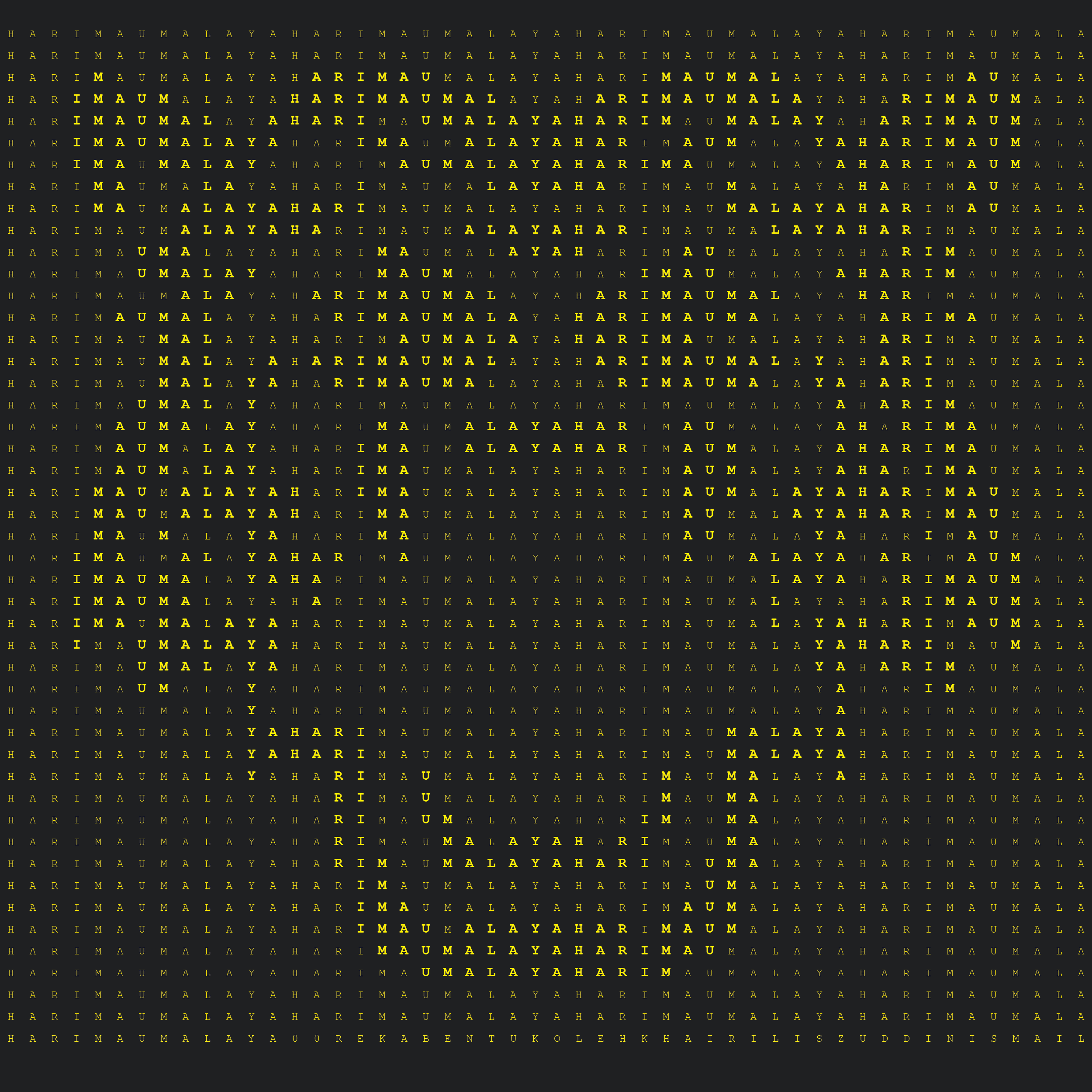 Harimau Malaya - Download PSD